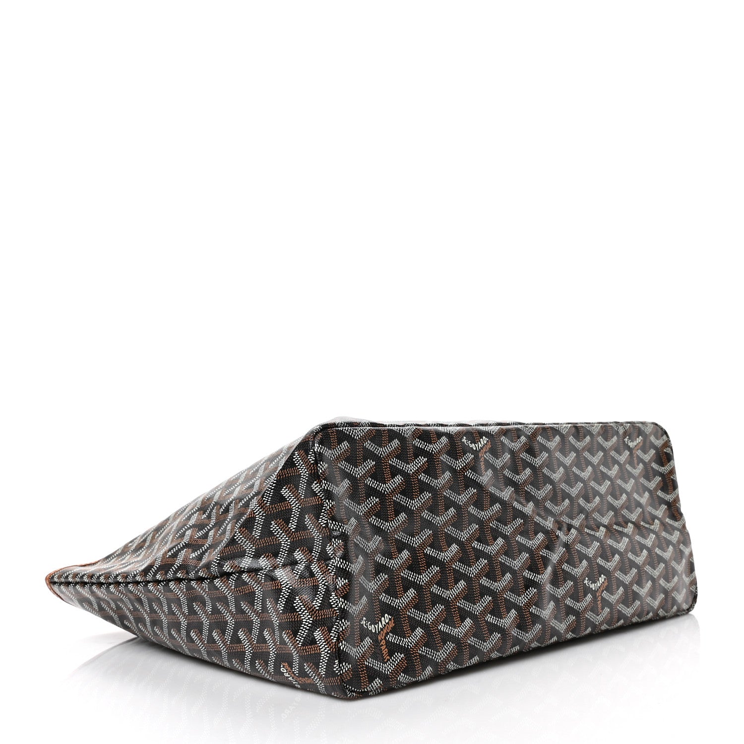 Goyard Goyardine Saint Louis PM Black Gold 3 of 7