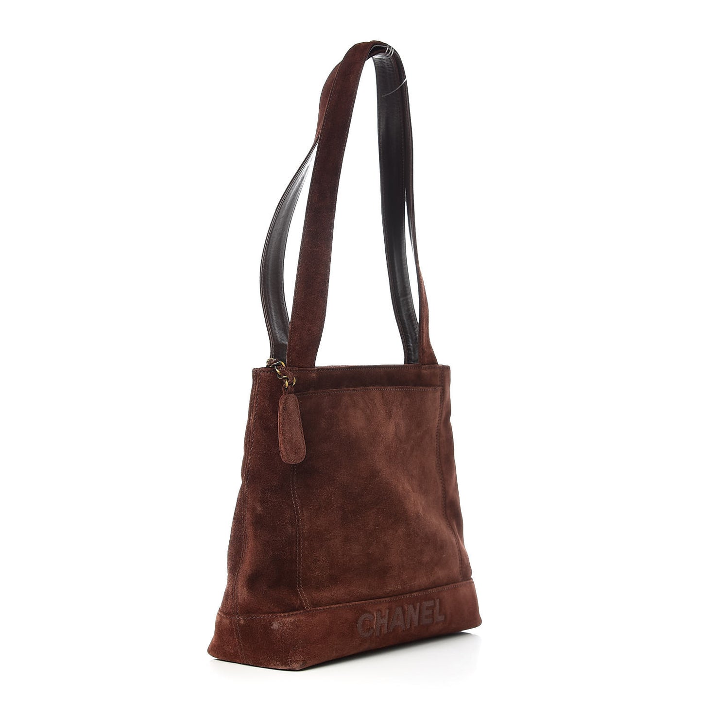Suede Shoulder Bag Brown