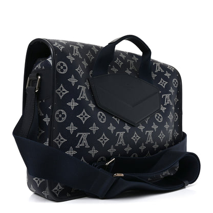 Louis Vuitton Savane Monogram Zebra Chapman Messenger GM Encre 3 of 9