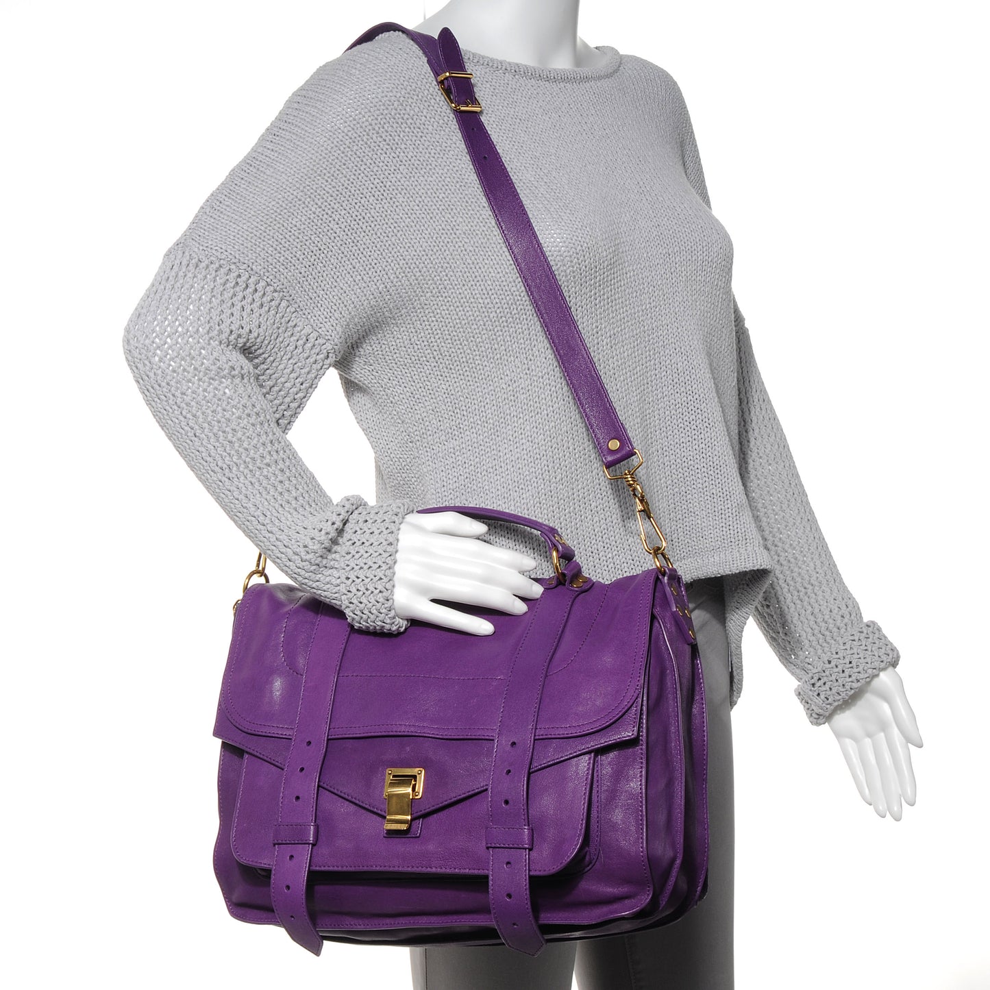 Lambskin PS1 Large Satchel Veruca Salt