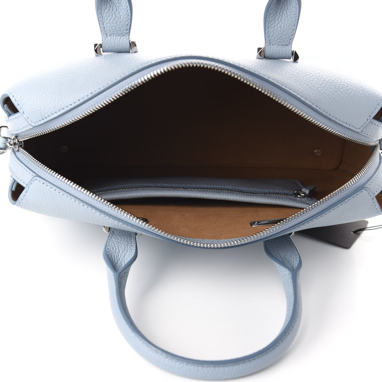 Grained Calfskin Medium Ella Boston Sky Blue