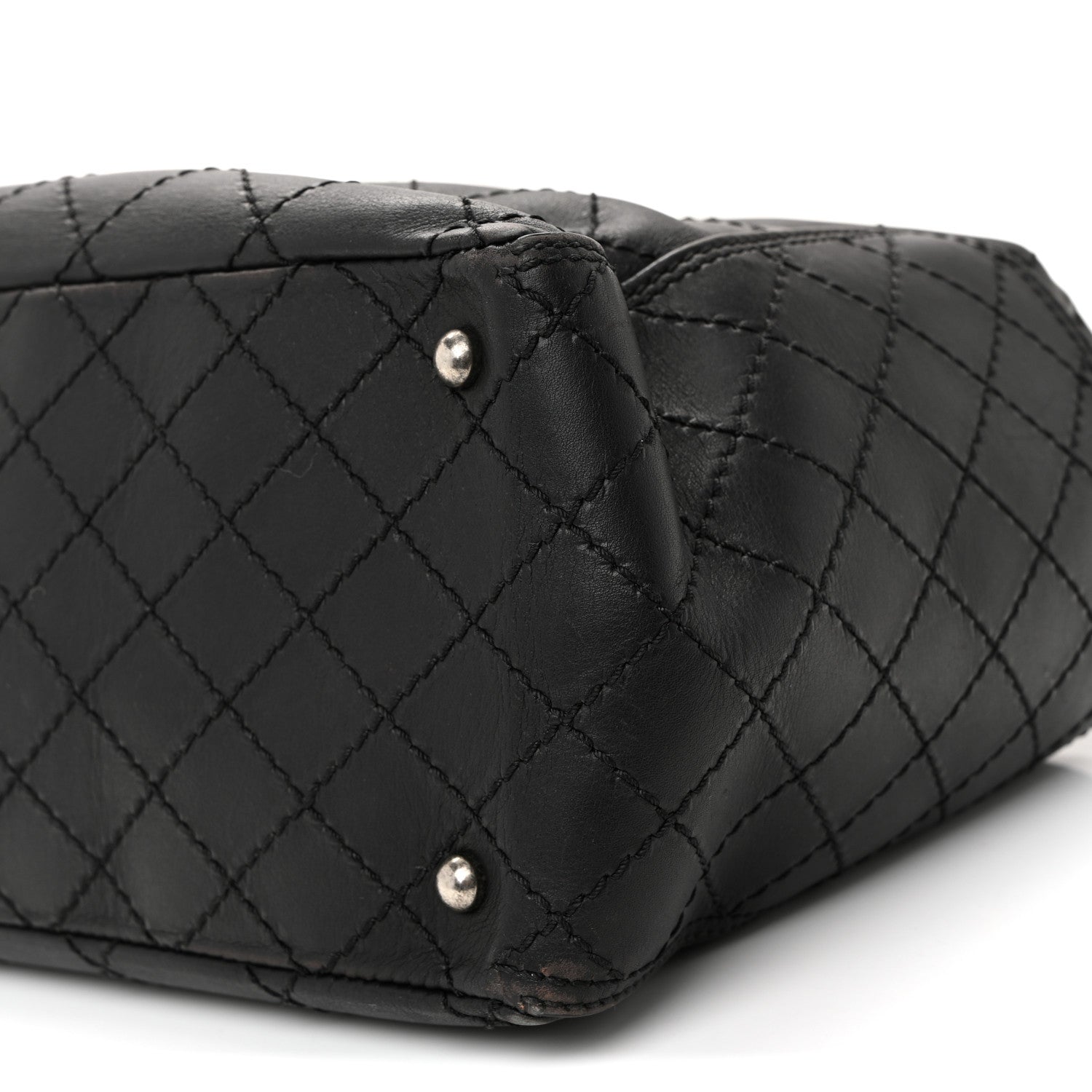 Chanel Calfskin CC Pocket Tote Black 10 of 12