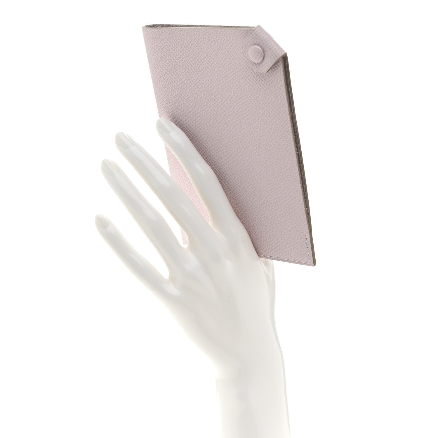 Hermes Epsom Tarmac Passport Holder Mauve Pale 2 of 7