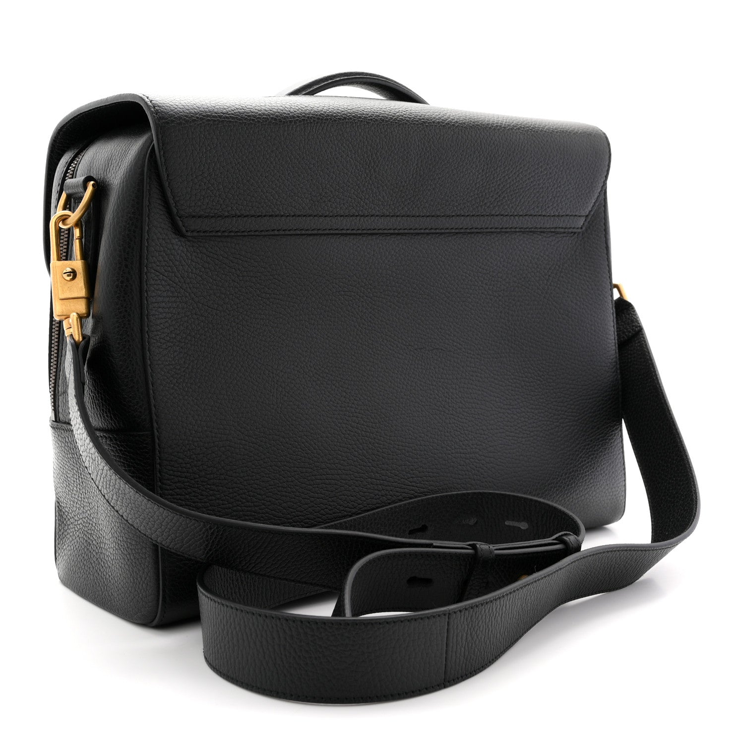 Gucci Dollar Calfskin GG Marmont Briefcase Black 2 of 9