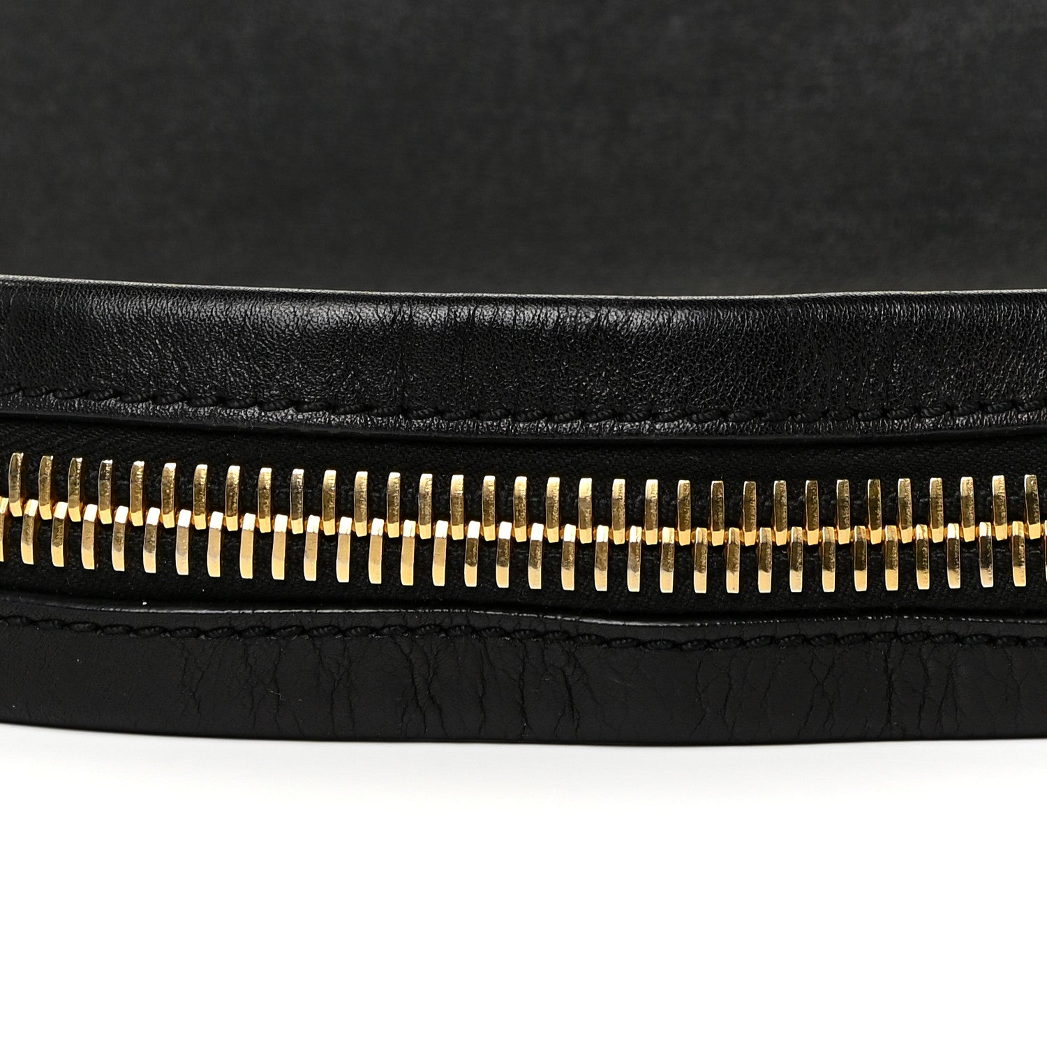 Tom Ford Calfskin Zipper Strap Hobo Black 21 of 21