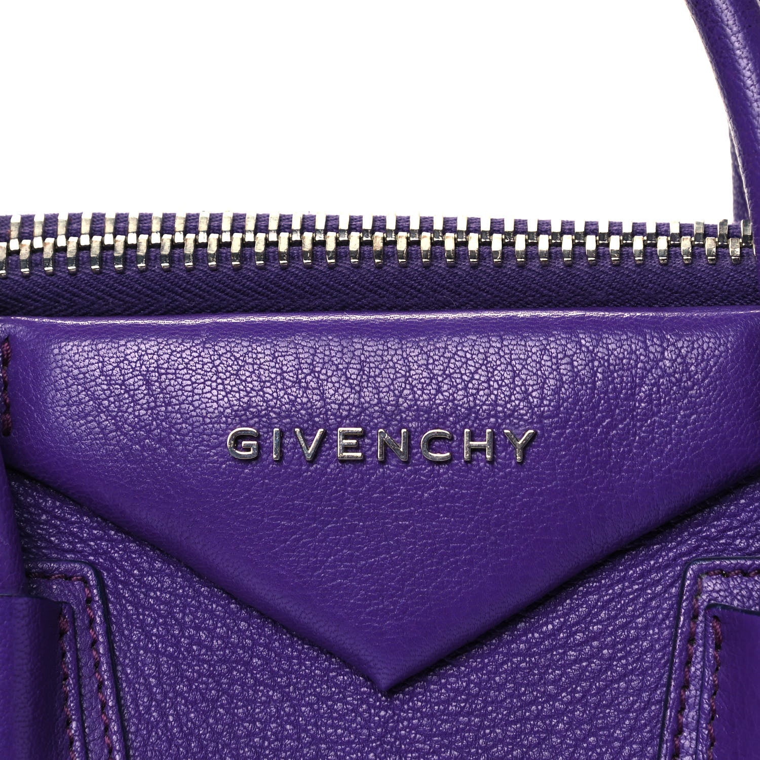 Givenchy Sugar Goatskin Small Antigona Violet 6 of 10