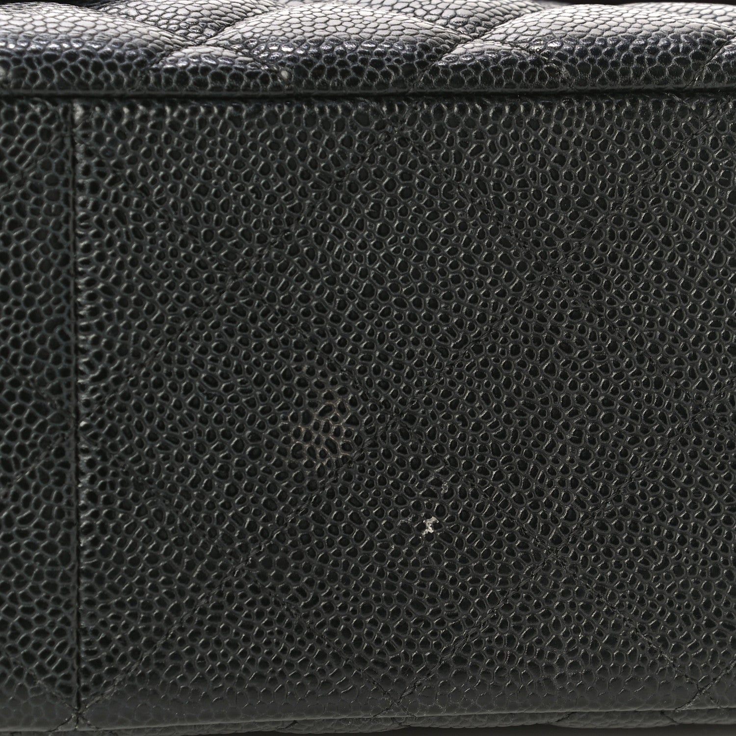 Chanel Caviar Quilted Jumbo Double Flap Black 12 of 13