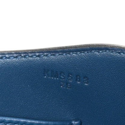 Hermes Epsom Constance Elan 25 Deep Blue 8 of 12