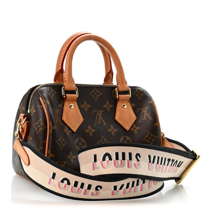 Louis Vuitton Monogram Speedy Bandouliere 20 Black 3 of 13