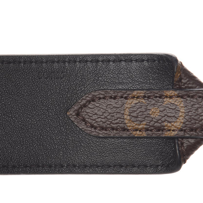 Louis Vuitton Monogram Bandouliere Shoulder Strap Black 4 of 5