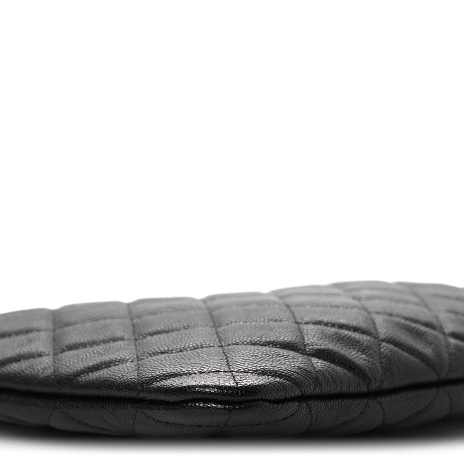 Chanel Caviar Quilted Medium Cosmetic Case Black 9 of 11