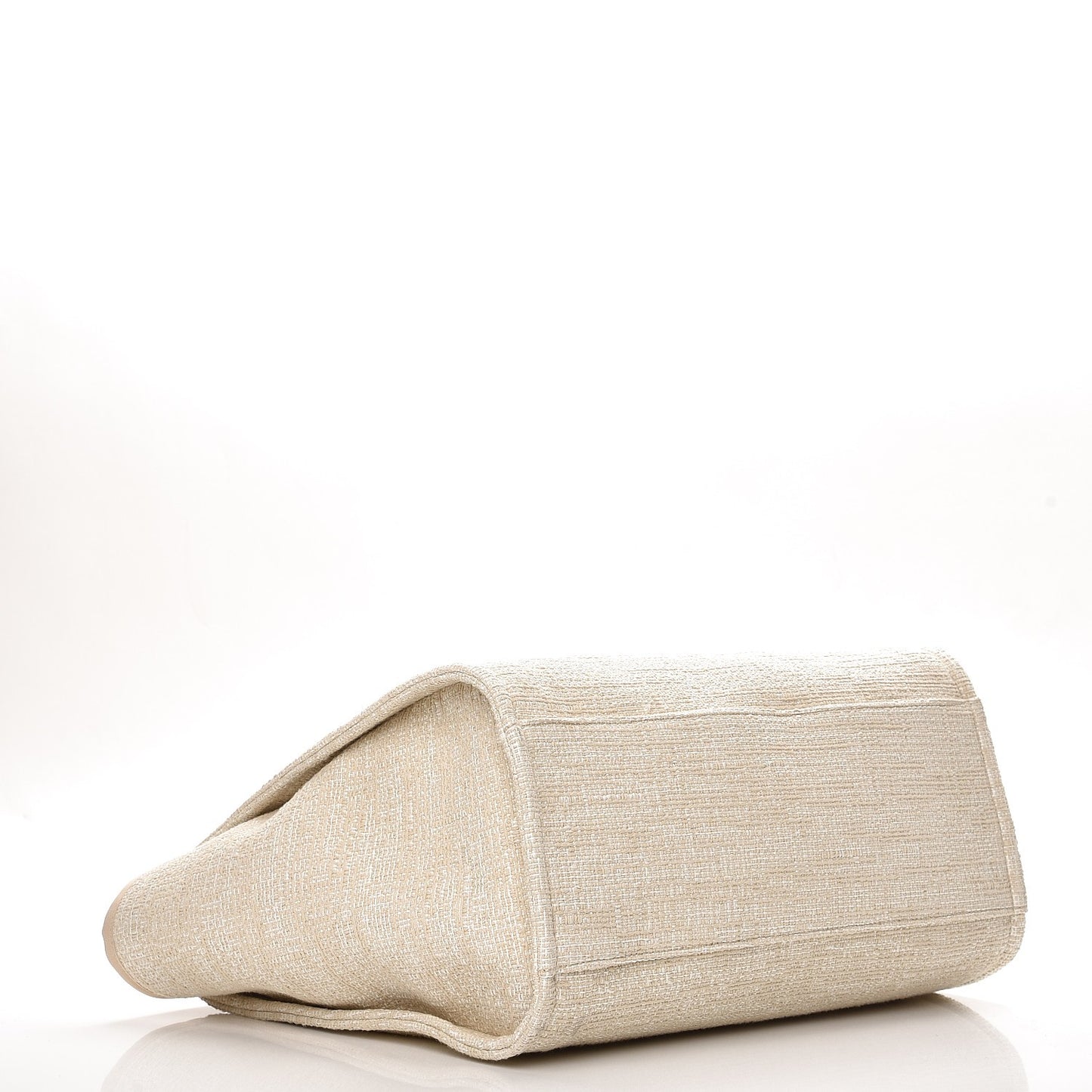 Canvas Large Deauville Tote Light Beige