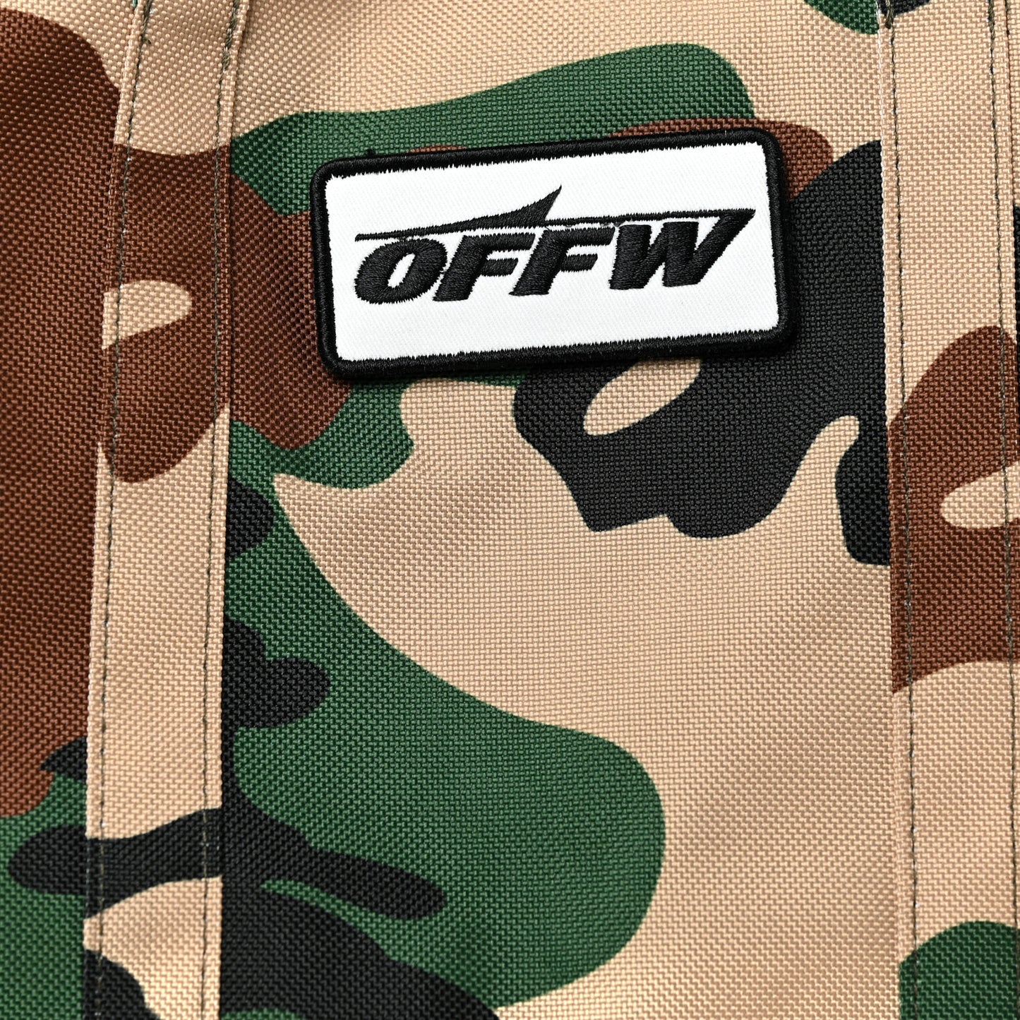 Polyester Camouflage Tote Multicolor