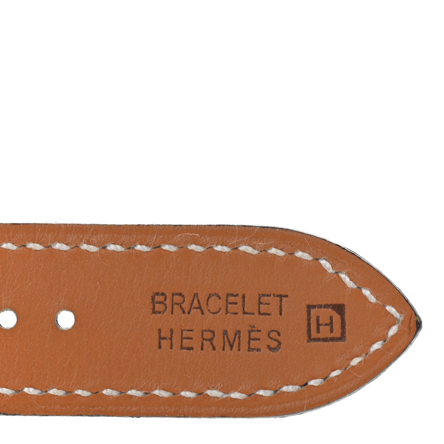 Hermes Epsom Heure H Hour Watch TGM Strap Bleu Saphir 3 of 5