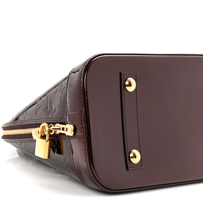Louis Vuitton Vernis Alma PM Amarante 8 of 9