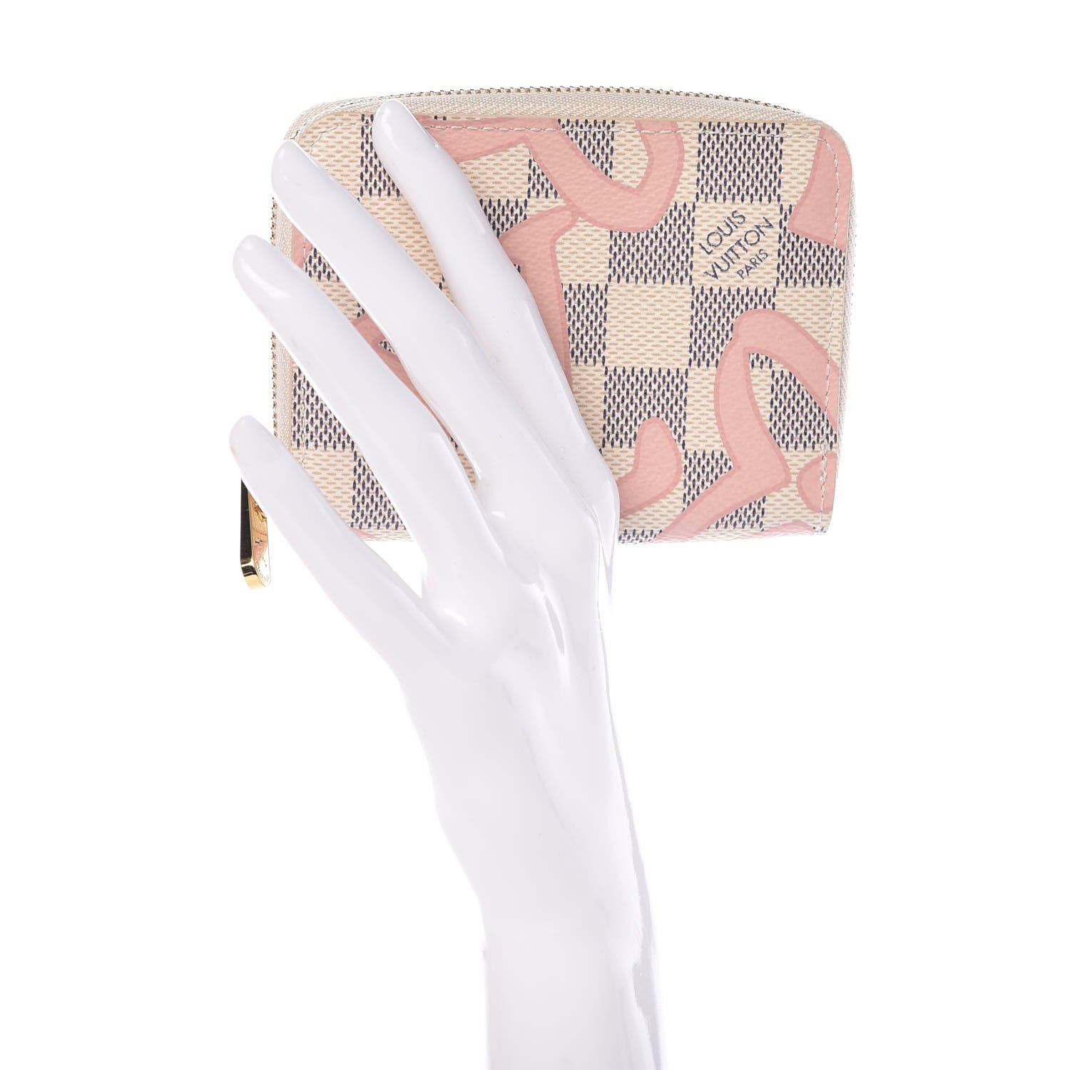 Louis Vuitton Damier Azur Tahitienne Zippy Coin Purse 2 of 8