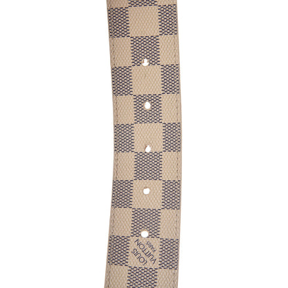 Louis Vuitton Damier Azur LV Initiales Belt 80 32 6 of 7