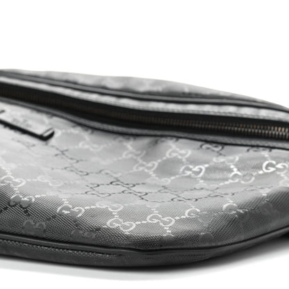 Gucci Imprime Monogram Belt Bag Black 10 of 11