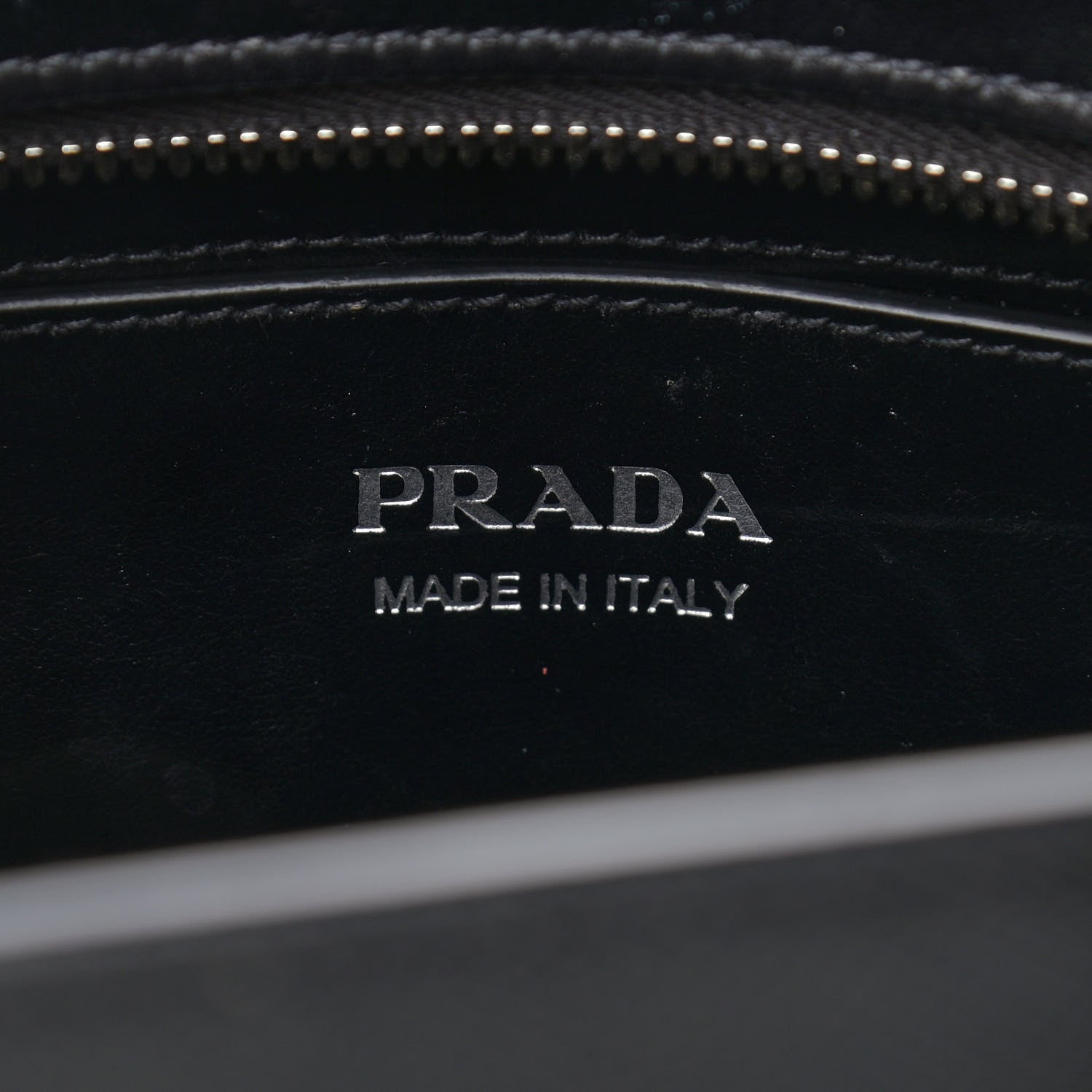 Prada Saffiano Cuir Calfskin Small Kristen Black 5 of 10