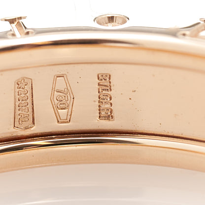 Bulgari 18K Rose Gold B.Zero1 One-Band Ring 50 5.5 11 of 11