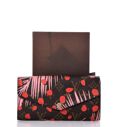 Louis Vuitton Monogram Jungle Dots Sarah Wallet Sugar Pink Poppy 8 of 8