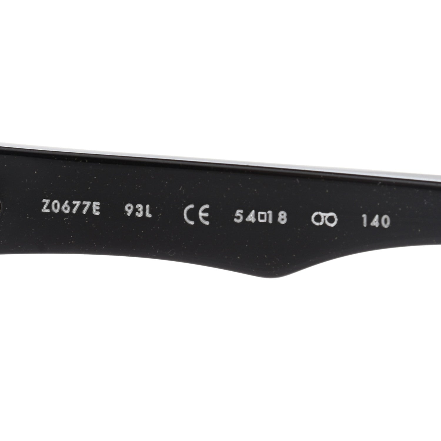 Louis Vuitton Acetate Clover Sunglasses Z0677E Black Blue 5 of 9