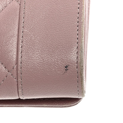 Chanel Sheepskin Quilted Mademoiselle Vintage Flap Wallet Pink 10 of 11