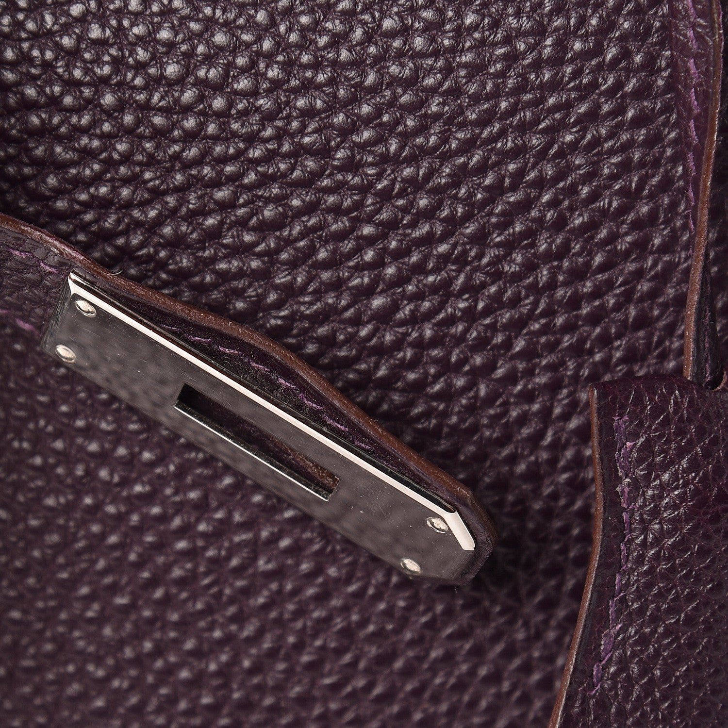 Hermes Togo Birkin 30 Raisin 29 of 31