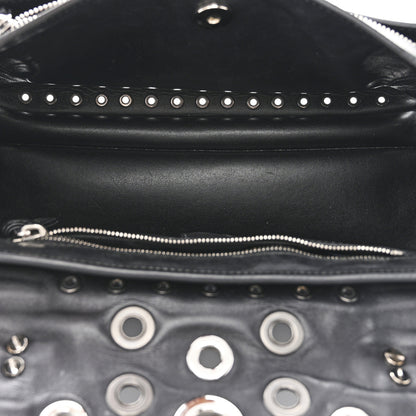 Proenza Schouler Lambskin Grommets Medium PS1 Satchel Black 4 of 11