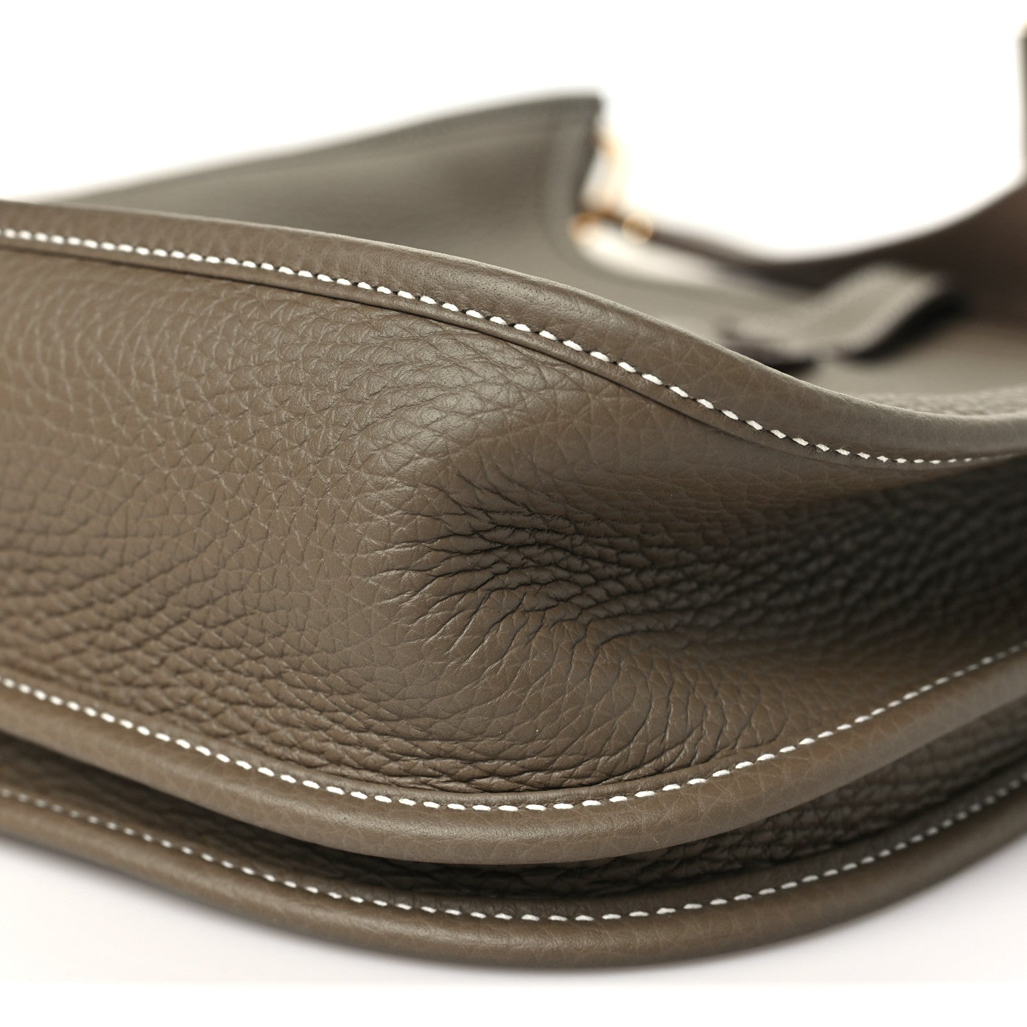 Hermes Taurillon Clemence Evelyne III PM Etoupe 10 of 11