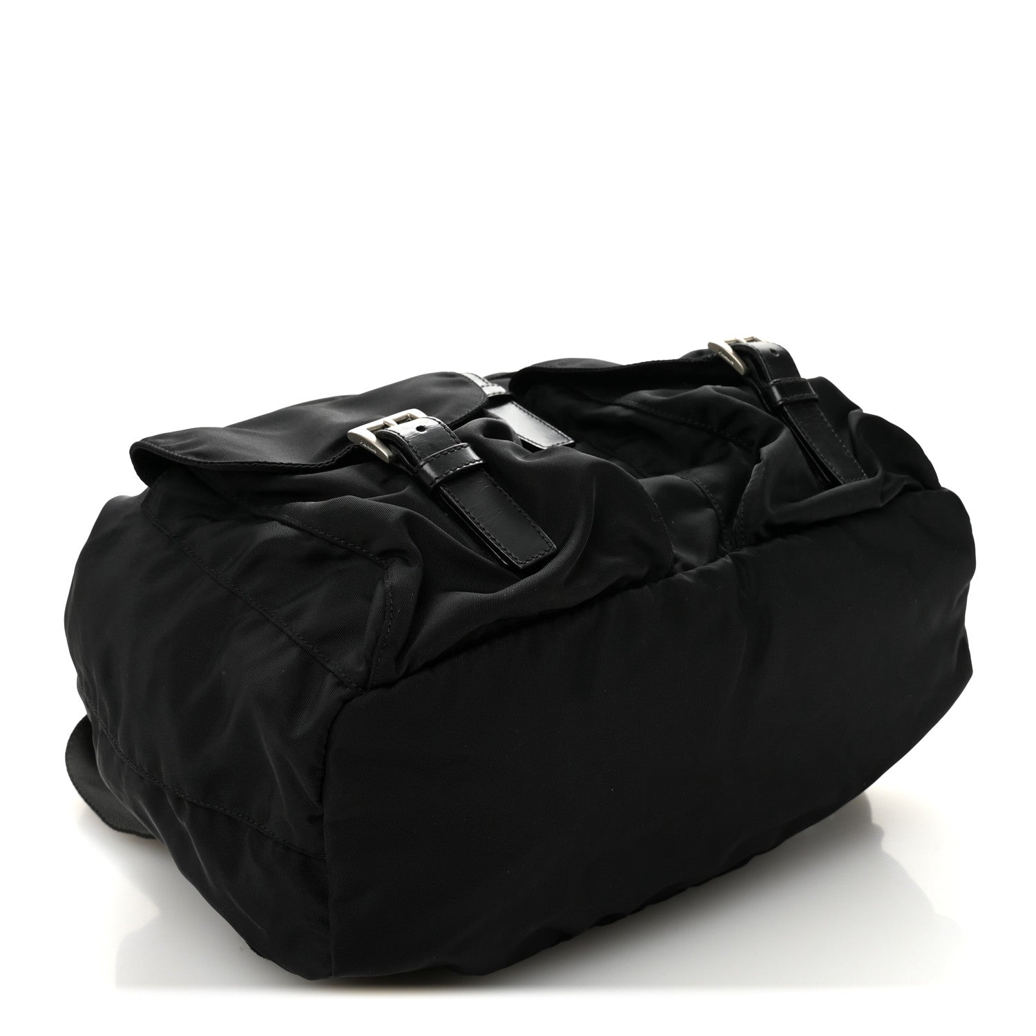 Prada Nylon Vela Medium Backpack Black 4 of 10