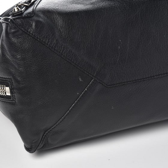 Supple Calfskin Papier A4 Tote Black