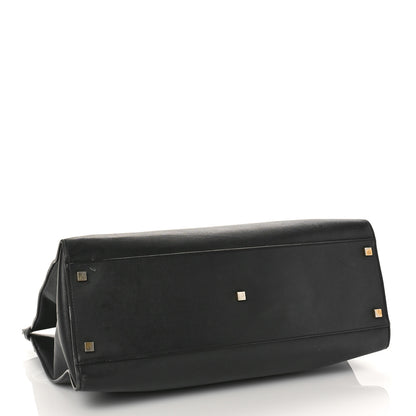 Saint Laurent Calfskin Large Manhattan Shopper Tote Black 4 of 14