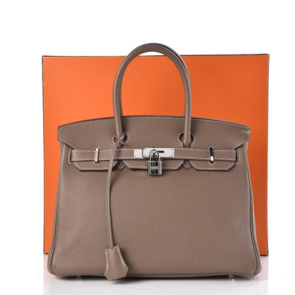 Hermes Togo Birkin 30 Etoupe 36 of 36