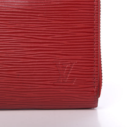 Louis Vuitton Epi Zippy Wallet Rubis 8 of 9