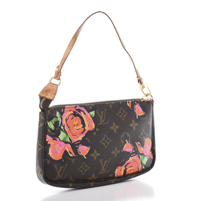 Louis Vuitton Monogram Roses Pochette Accessories 3 of 10