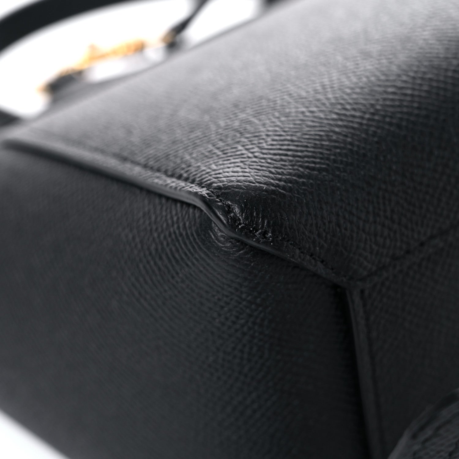 Celine Grained Calfskin Nano Belt Bag Black 10 of 14