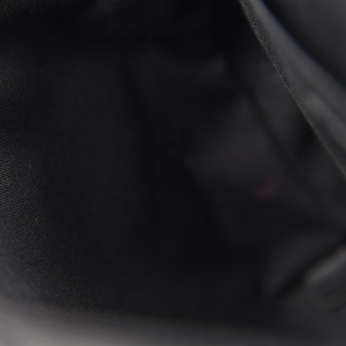 Vinyl Quilted In the Business Flap Bag Black