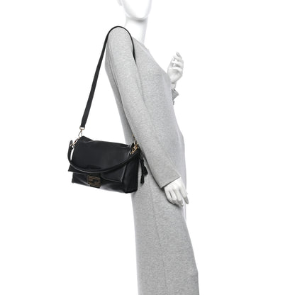 Fendi Nappa Medium Mamma Baguette Black 2 of 10