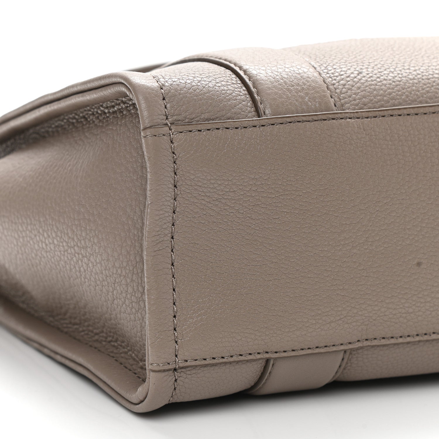 Marc Jacobs Grained Calfskin Small The Tote Bag Cement 9 of 10