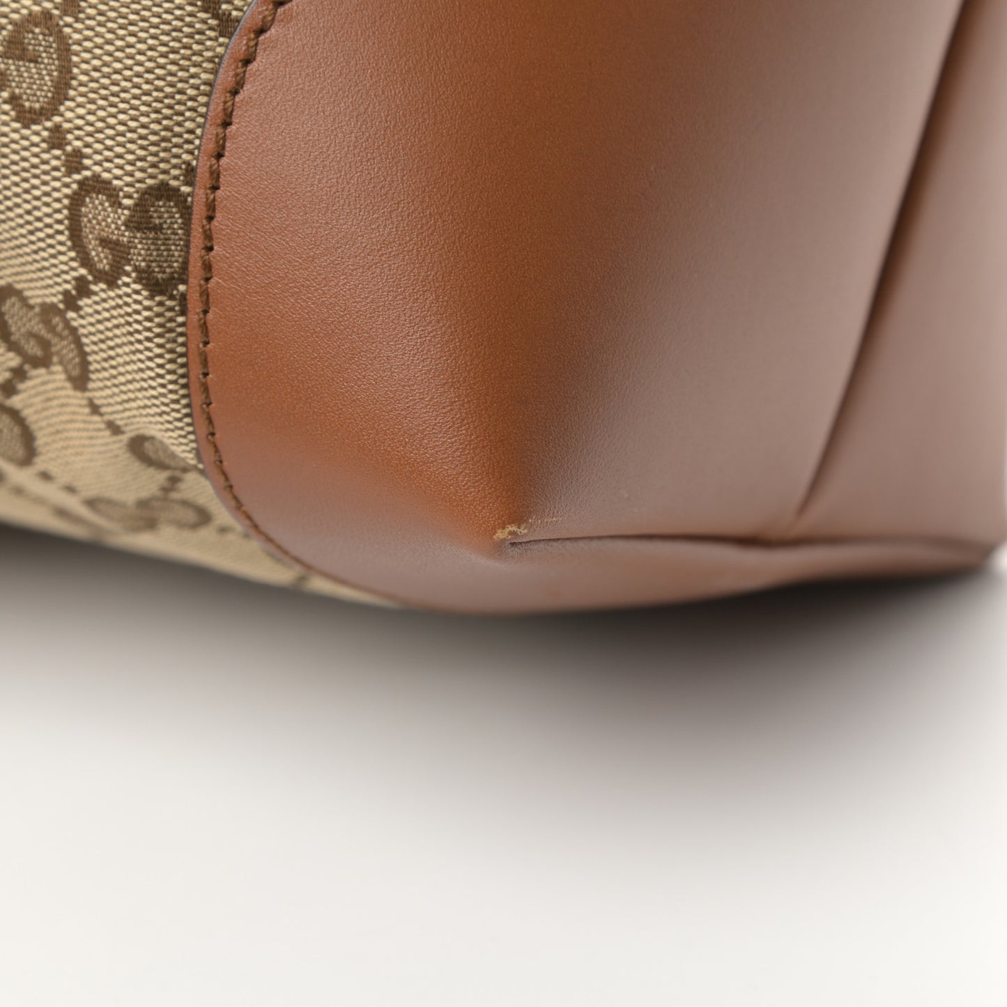 Monogram Large Original Tote Tan