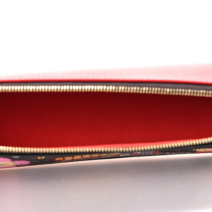 Louis Vuitton Monogram Monogram 2021 Christmas Animation London Elizabeth Pencil Pouch Coquelicot 5 of 6