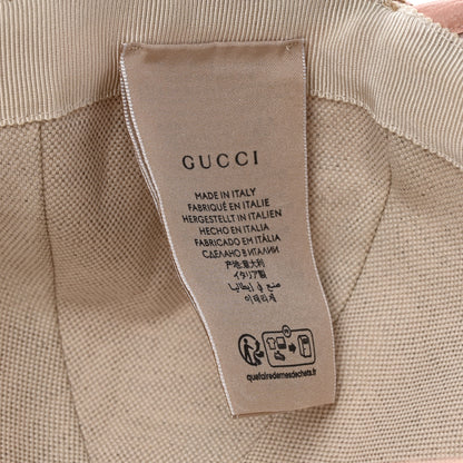 Gucci Monogram Jumbo GG Mosteri Baseball Hat L 58 Beige Light Pink 8 of 11