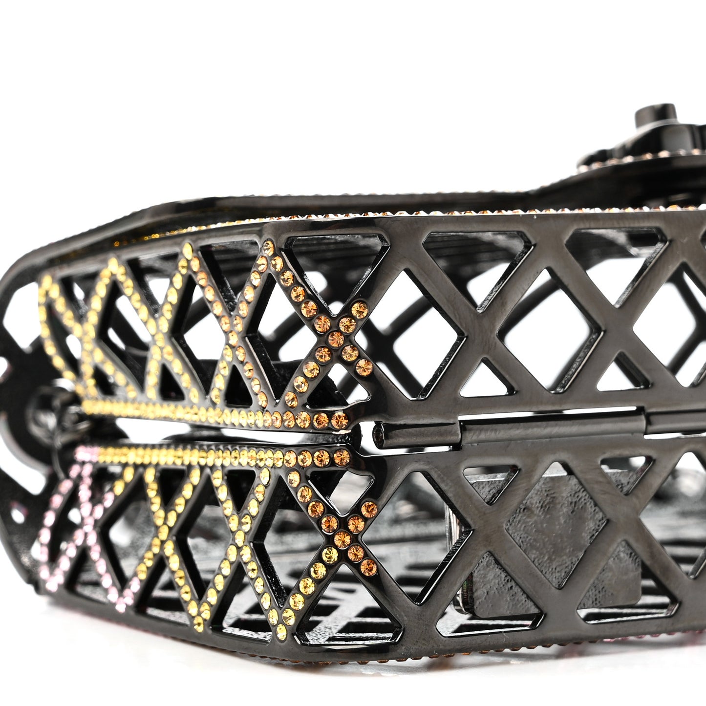 Metal Crystal Quilted Mini Evening Bag Pink Yellow Orange Light Pink
