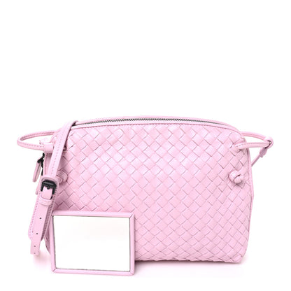 Bottega Veneta Nappa Intrecciato Nodini Crossbody Messenger Bliss Washed 3 of 11
