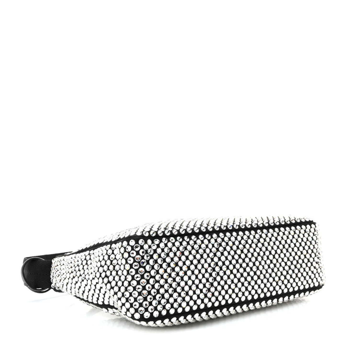 Satin Crystal Mini Re-Edition 2000 Bag Cristal