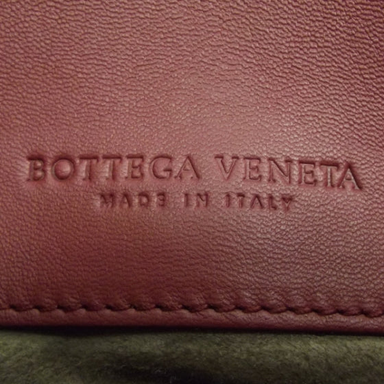 Bottega Veneta Nappa Intrecciato Flat Crossbody Bag Red 7 of 9