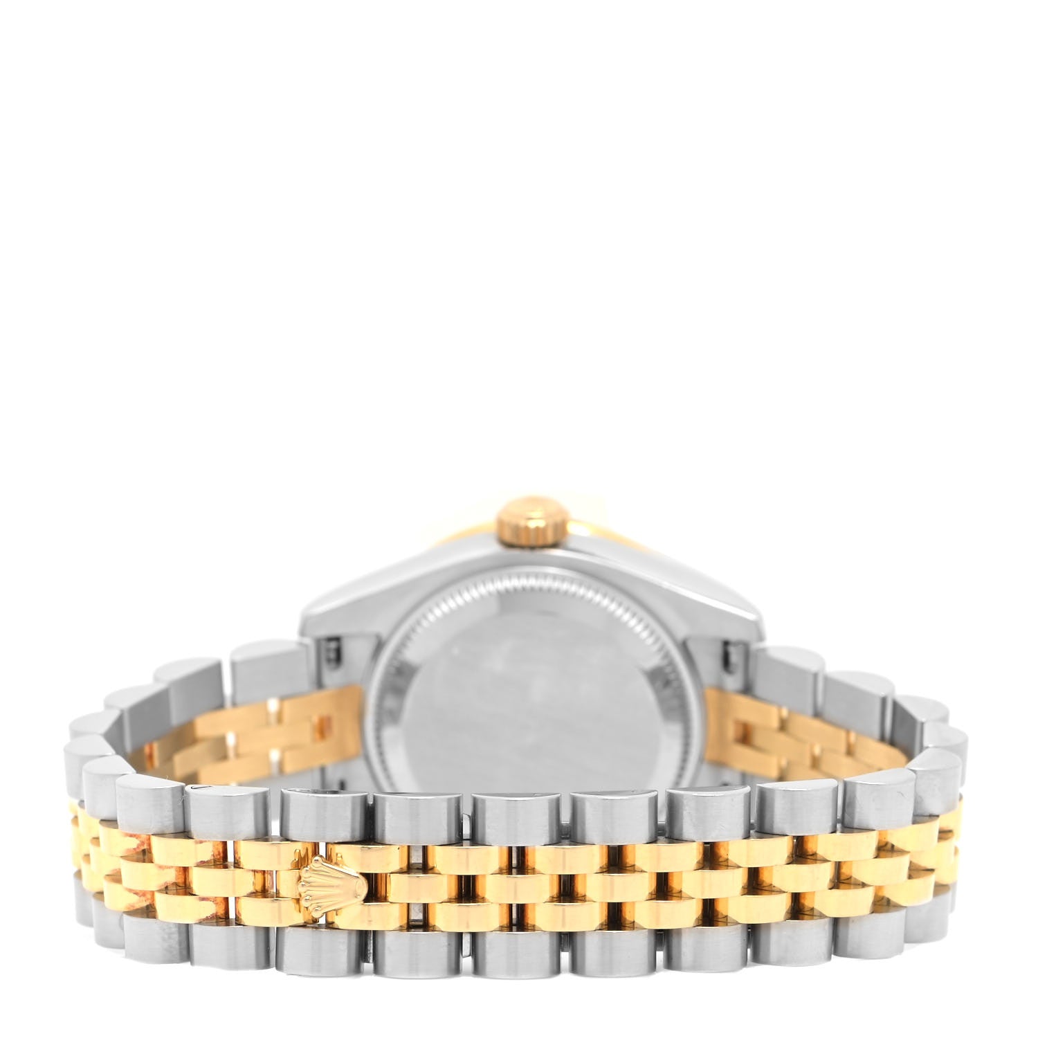 Rolex Stainless Steel 18K Yellow Gold Diamond 26mm Oyster Perpetual Datejust Watch Champagne 179383 3 of 4