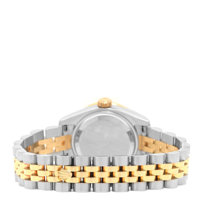 Rolex Stainless Steel 18K Yellow Gold Diamond 26mm Oyster Perpetual Datejust Watch Champagne 179383 3 of 4