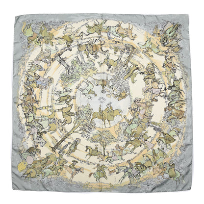 Hermes Silk Les Amazones Scarf 90 1 of 5